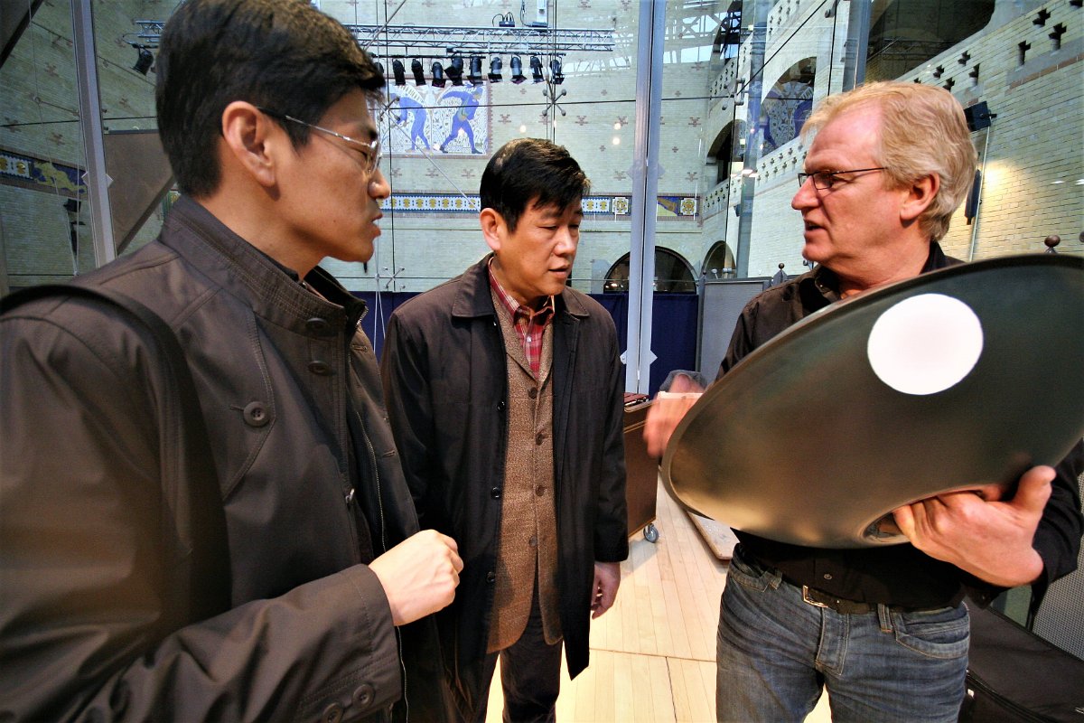 Chinese delegatie Beurs van Berlage