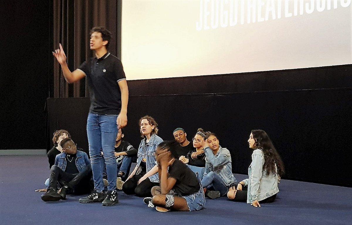 KSD2018-Pathe Arena met talenten Jeugdtheaterschool ZO